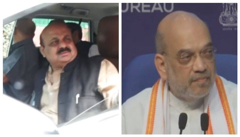 Basavaraj Bommai meet Amit Shah nbn