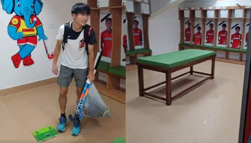 Watch How Japanese hockey team Cleans dressing room before leaving in Asian Champions Trophy gkc