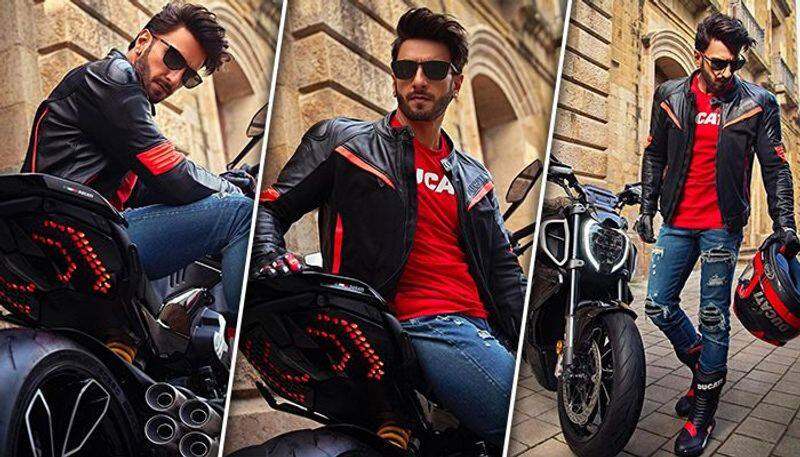 Ranveer Singh becomes the first Indian brand ambassador for Italian Superbike Ducati MSW