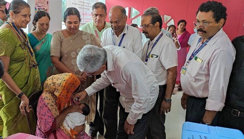 Jayaprakash Hegde Talks Over Mission Indra Dhanush 5.0 Campaign in Udupi grg