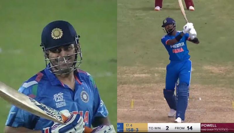 Selfless MS Dhoni Videos Go Viral After Hardik Pandya Selfish Act In 3rd T20I vs West Indies kvn