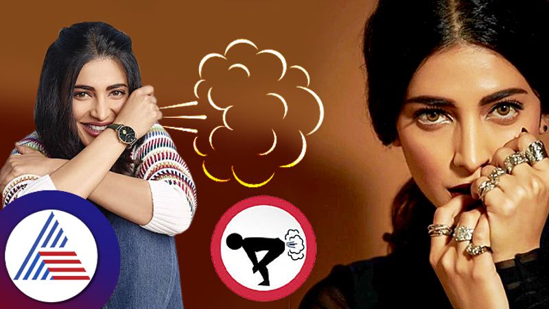 shruti haasan says she liked her boy friends fart  smell