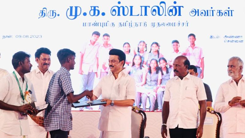 Tamil Nadu students will flourish if they get help and encouragement...  CM Stalin