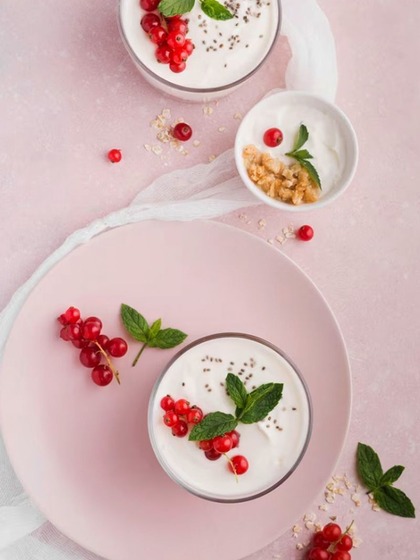 Greek Yogurt with Berries