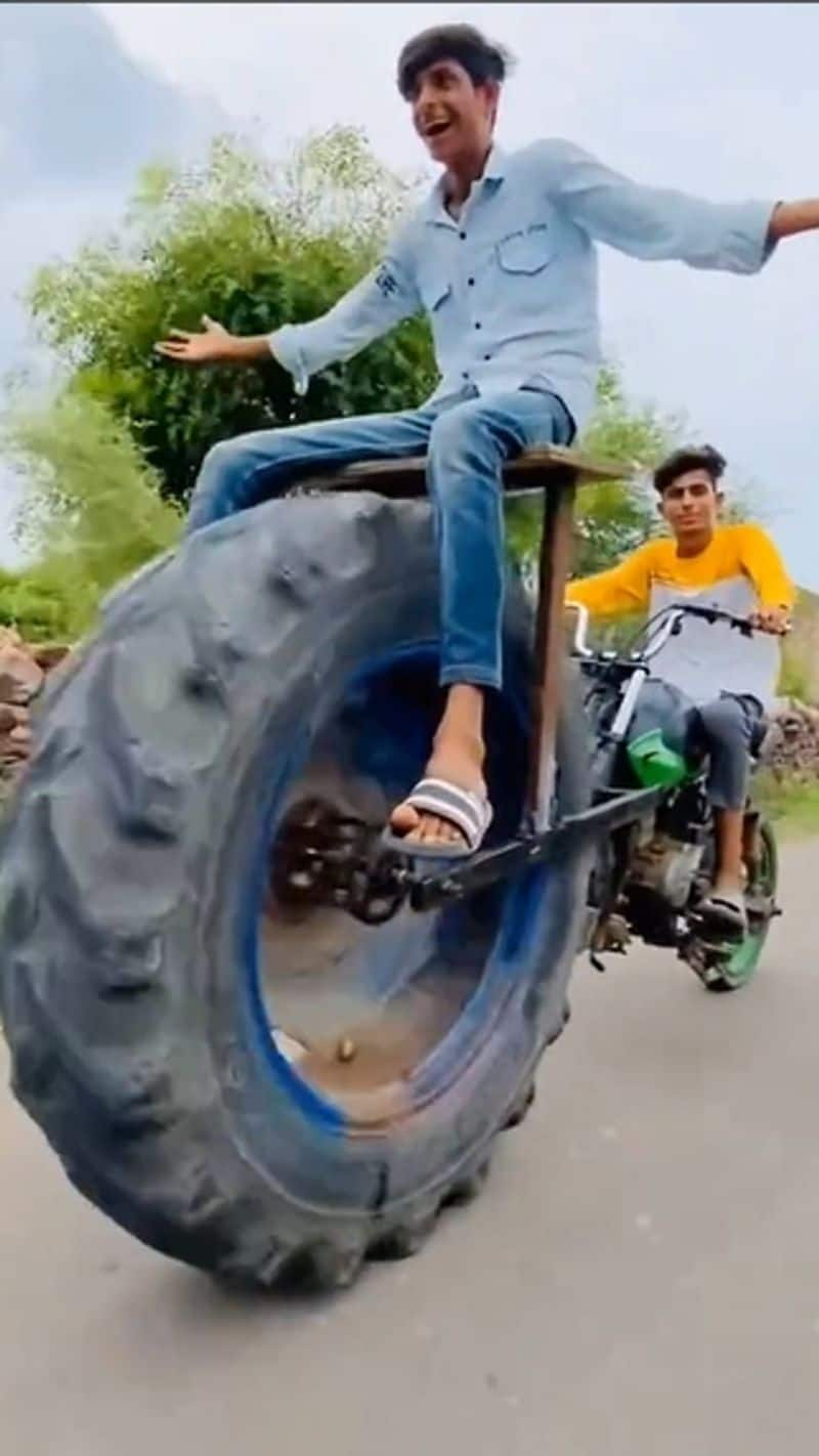 india desi jugad bike video two man make bike kxa 