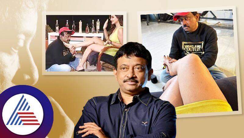 Director Ram Gopal Varma praising girls feet photo goes viral suc