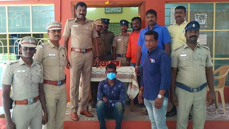 one person arrested who theft a jewellery worth 4 lakhs in ranipet district