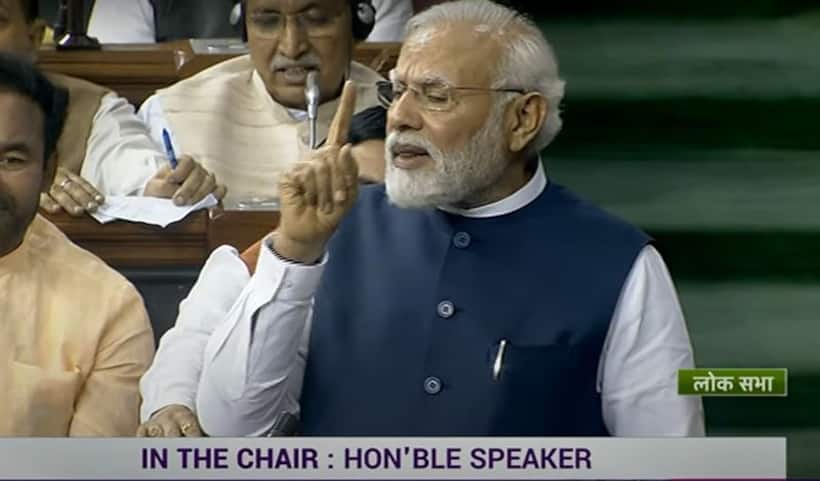 Opposition no confidence motion falls flat after PM Modi's scathing rebuttal