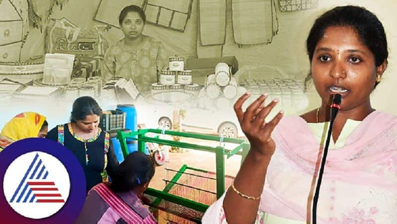 success story of mtech graduate woman who produce various products from banana stem gvd