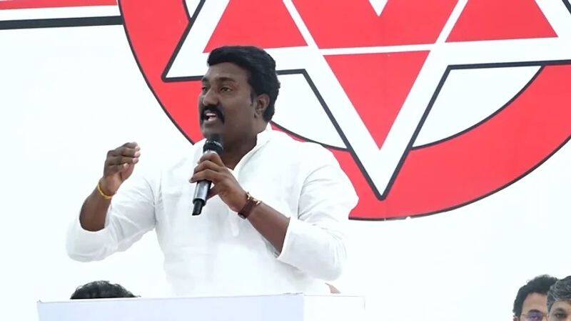 Jana Sena leader Potina Venkata Mahesh attacks former minister Vellampalli Srinivas RMA