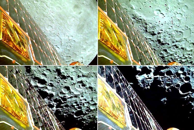 Chandrayaan 3 mission: ISRO releases images of Earth, Moon captured by Lunar Lander