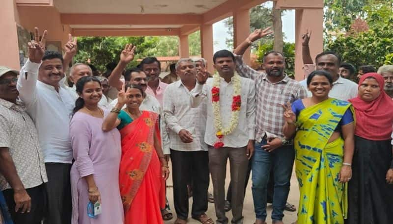 Election of Grama Panchayat President Vice President through Lottery in Kolar grg