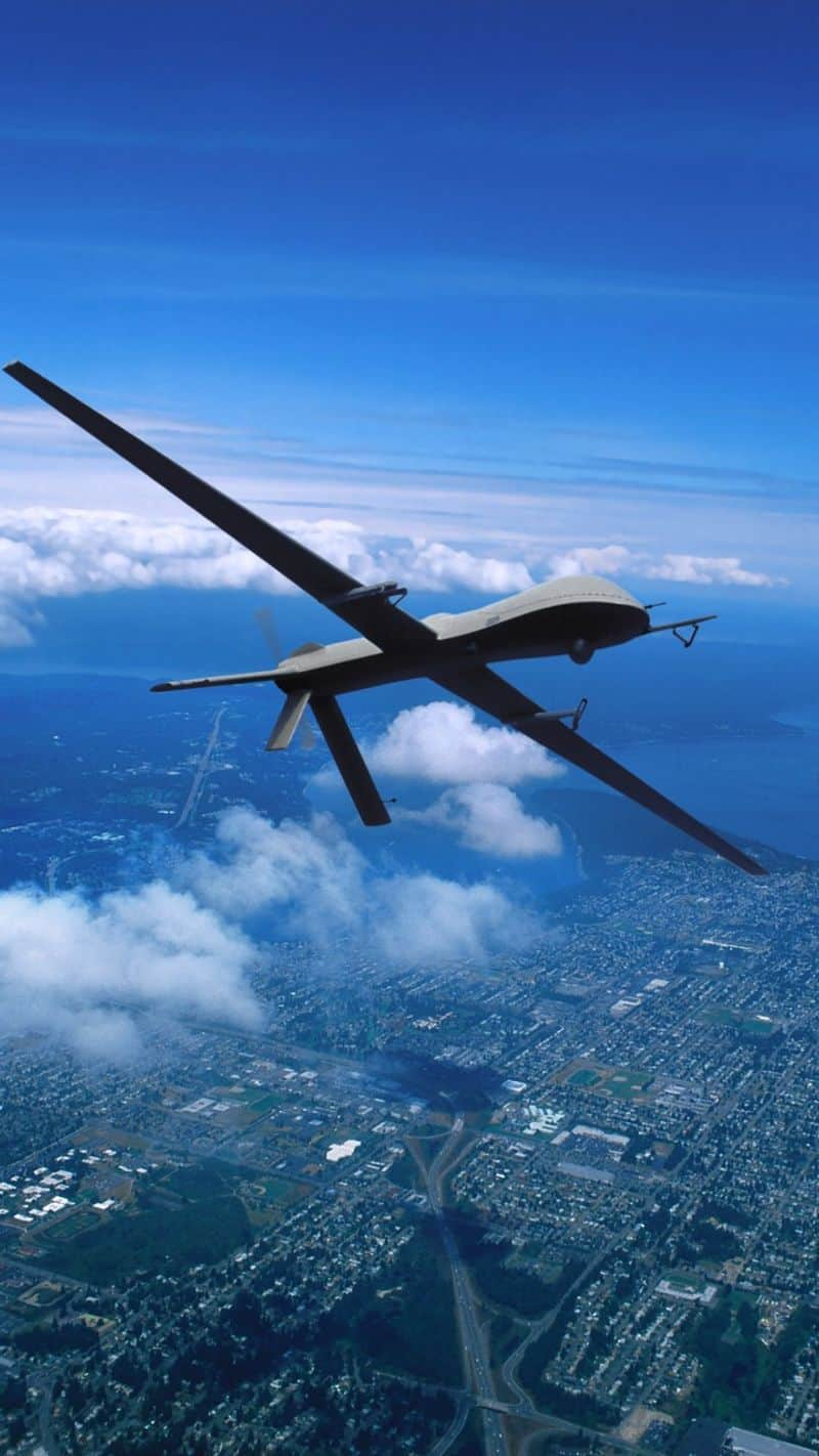 india heron mark 2 drones china pakistan border kxa