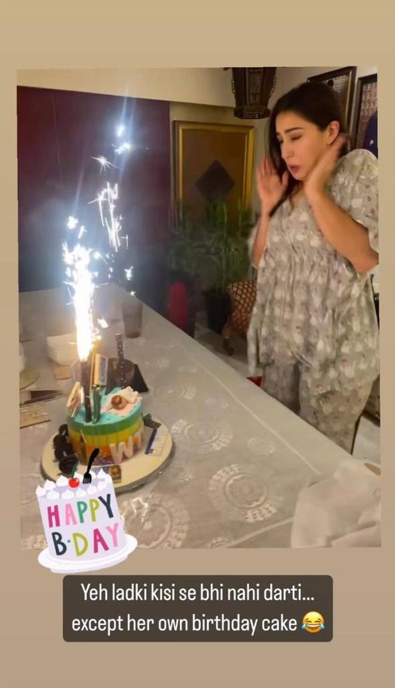 Photos + Videos: Here's how Sara Ali Khan celebrates her 28th birthday with family RBA