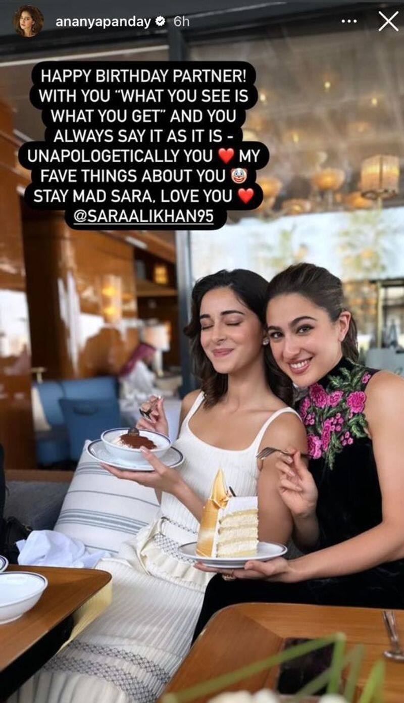 Photos + Videos: Here's how Sara Ali Khan celebrates her 28th birthday with family RBA