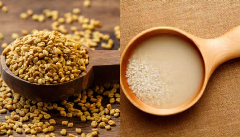 benefits of rice water and fenugreek in hair azn 