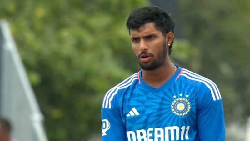 tilak varma completed century in duleep trophy against india d