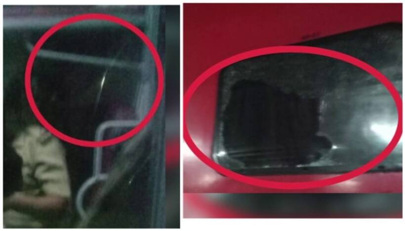Stones pelted at three running trains in Kerala; three held