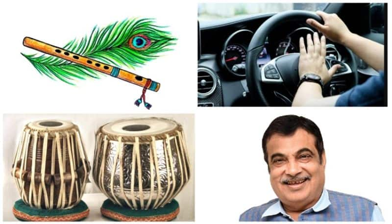 Nitin Gadkari says wants to replace the sound of horns and sirens with the soothing music of Indian musical instruments prn