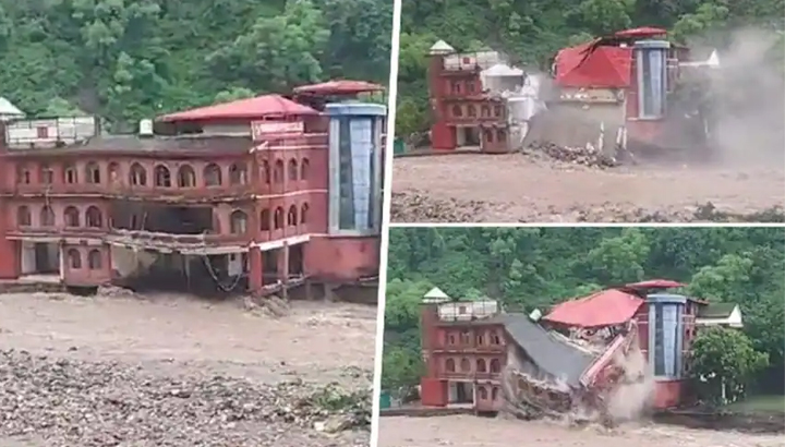 Cloud burst in Himachal: 14 dead, buildings, cattle sheds washed away