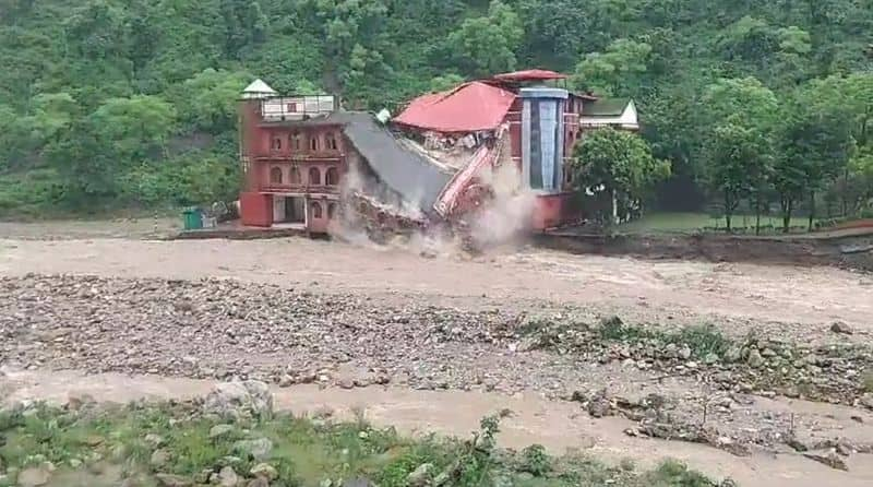 Dehradun Defence College building in Uttarakhand's Maldevta collapses amid incessant rainfall