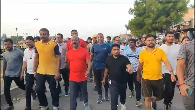 minister ma subramanian inaugurated the 8 km walk in virudhunagar district