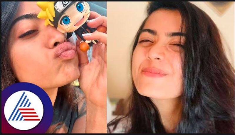 Rashmika Mandanna makes funny face for selfie in Instagram vcs 