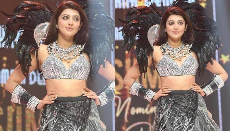 Actress Pranitha Subhash Ramp walk at Siima Pre Event in Banglore NSK