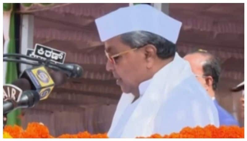 Siddaramaiah speech after flag hoisting in bengaluru nbn