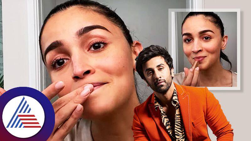 Alia Bhatts make up tutorial sparks outrage netizens upset with Ranbir Kapoor suc