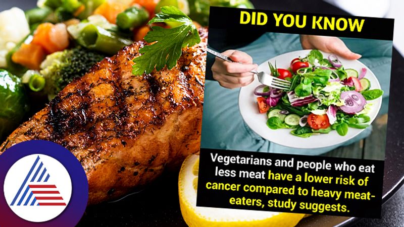 Vegetarians And People Who Eat Less Meat Have AC Lower Risk Of Cancer Compared To Heavy Meat roo