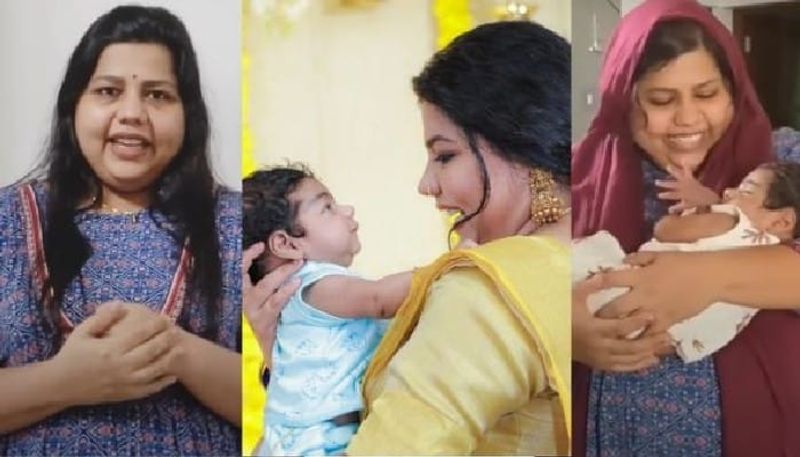 sneha sreekumar about new shooting with newborn baby vvk