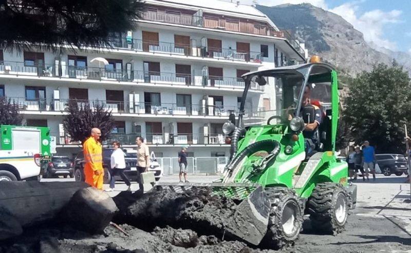 Climate change: Mud Tsunami Italian town 