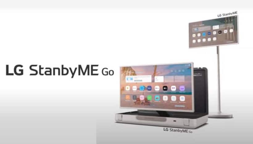 LG introduces StanByMe Go 27 inch portable TV which comes in a briefcase