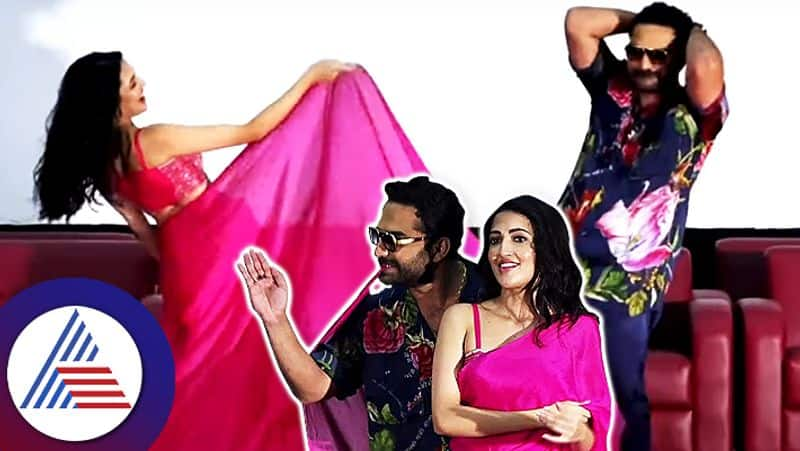 Neha Shetty takes off her saree dance promotions gets trolling suc