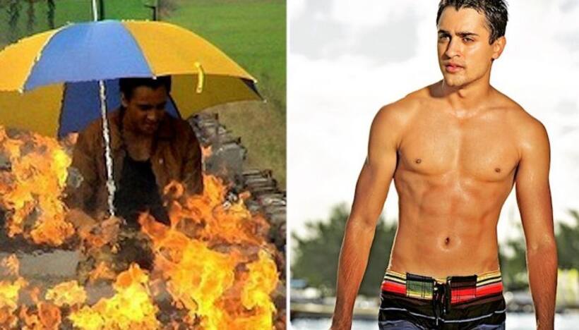 Imran Khan takes to Instagram, shares BTS scenes photos of LUCK; reveals he burnt eyelashes while shooting