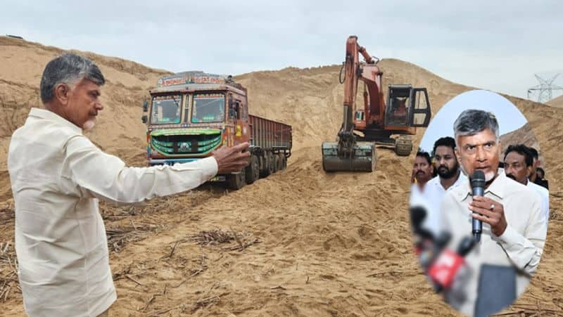 Chandrababu Naidu ultimatum to Chief Minister YS Jagan Mohan Reddy on sand mining RMA