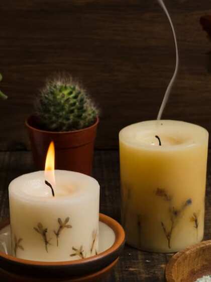 Natural Repellent Candles