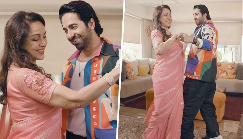 Dream Girl 2 Ayushmann Khurrana recreates genuine fanboy spirit dances with Hema Malini in unique video ADC 