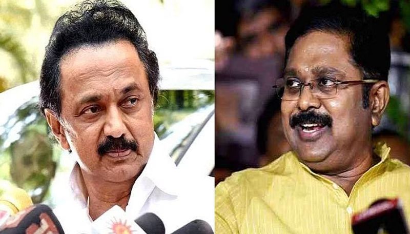 tTV Dhinakaran condemns suspension of teacher for commenting against dmk government vel