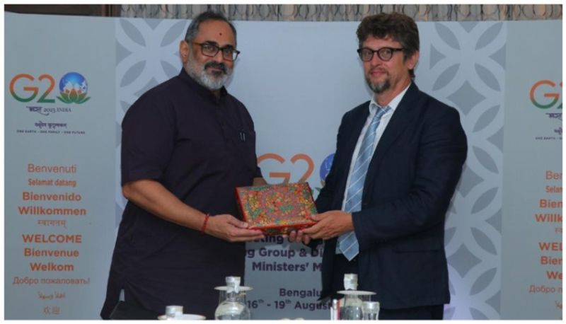 Minister Rajeev Chandrasekhar held Bilateral Meetings with Ministerial Delegations of four countries afe