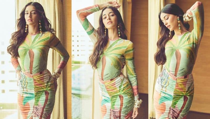 Actress Ananya Panday Stunning Poses in tight outfit NSK