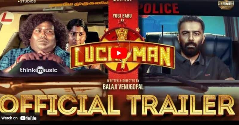 Yogi babu acting lucky man trailer out 