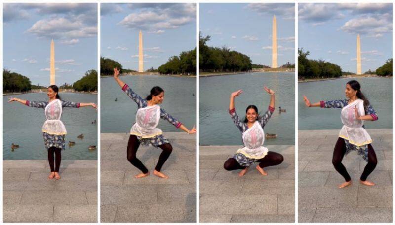 Bharatanatyam performance in front of Washington Monument goes viral; WATCH anr