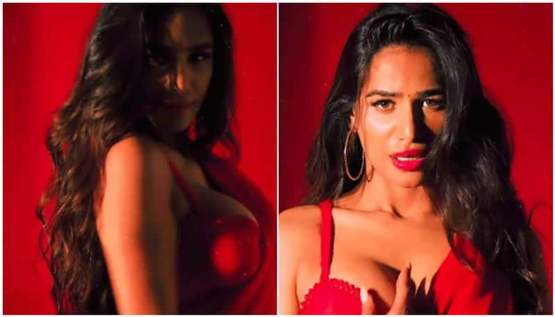 Poonam Pandey HOT Video, Photos: Actress makes fans sweat with svelte figure in sexy Red Saree (PICTURES) vma