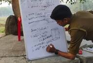 up police constable mohammad jafar gives free education to village childrens ZKAMN