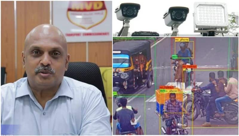 Kerala MVD Latest news AI Camera Drone proposel says transport commissioner s sreejith ips asd