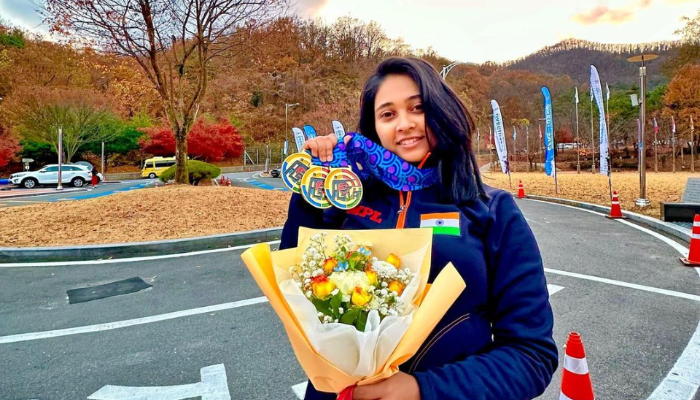 ISSF World Championships 2023 Mehuli Ghosh confirms Paris Olympics quota with 10m air rifle bronze kvn