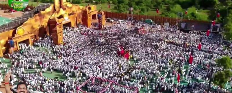 EPS inaugurated AIADMK state conference in Madurai with flag hoisting