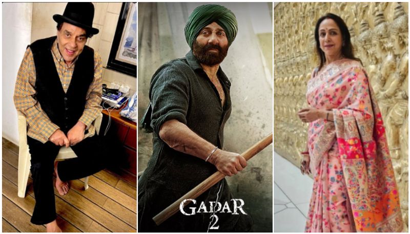 Hema Malini praises Sunny Deol for 'Gadar 2', Dharmendra says 'dream come true' MSW